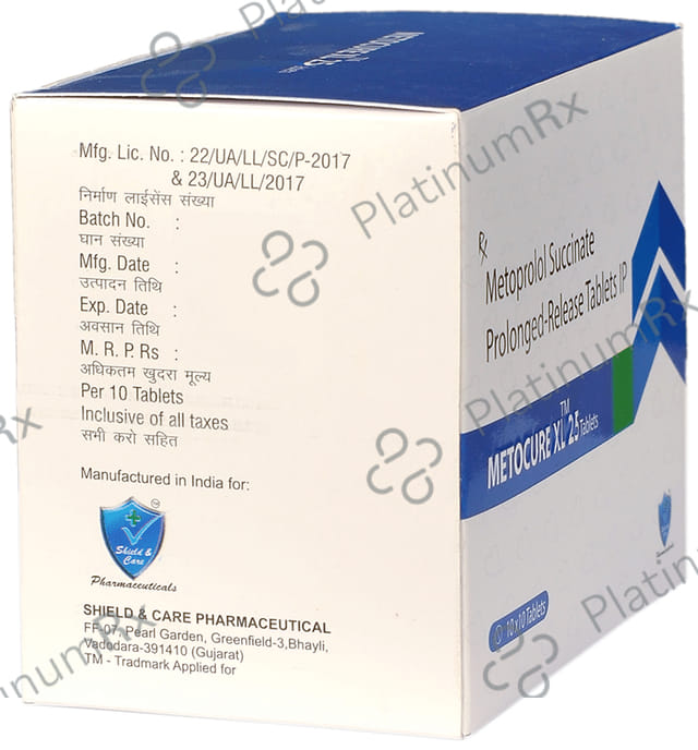 Metocure XL 25 Tablet 10s