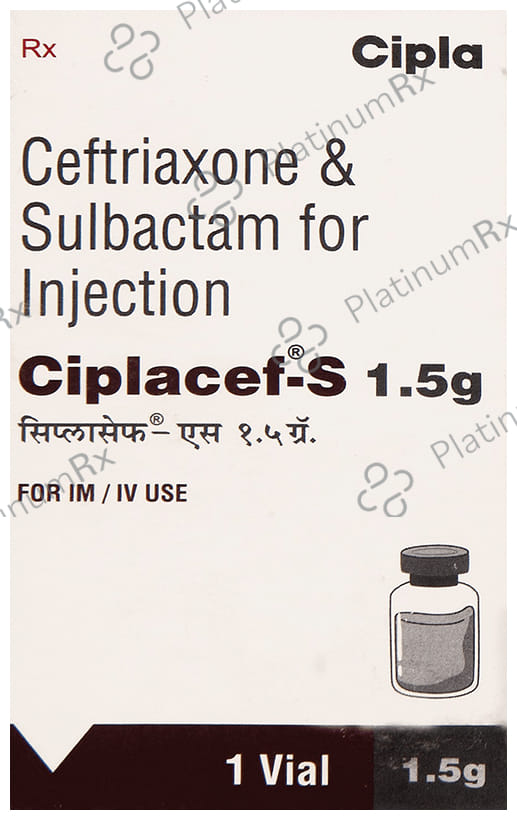 Ciplacef S 1.5gm Injection 1s