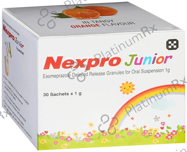 Nexpro junior 10mg Sachet 1gm