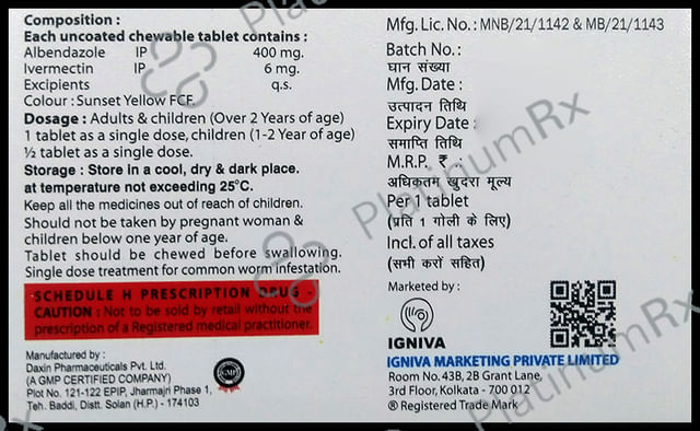 Megabend-Plus Chewable Tablet