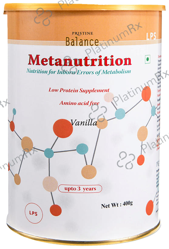 Pristine Balance Metanutrition LPS Powder (Upto 3 Years) Vanilla