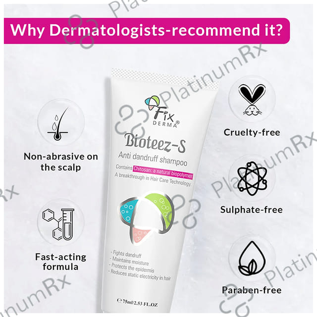 Fixderma Bioteez-S Anti-Dandruff Shampoo