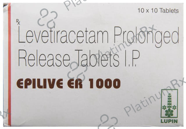 Epilive ER 1000mg Tablet 10s