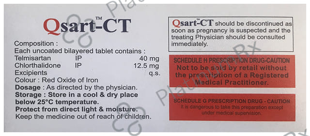 Qsart CT 12.5/40mgTablet 10s