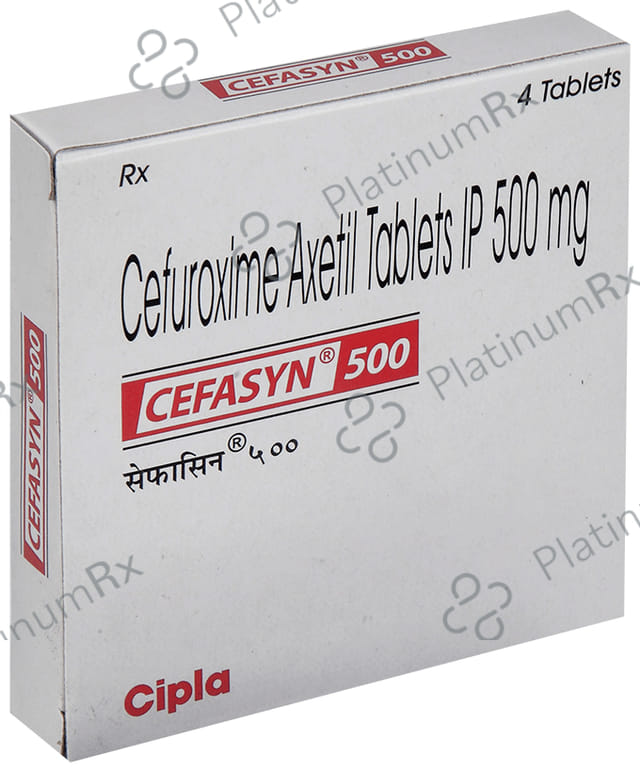 Cefasyn 500mg Tablet 4s