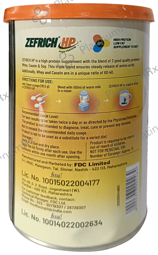 Zefrich HP Milk Masala Powder 200gm