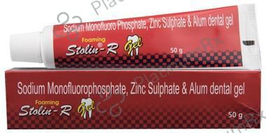 Stolin-R Foaming Dental Gel - For Teeth & Gum Care 50 Dental Gel