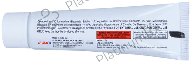 Heximetro Dental Gel 15gm