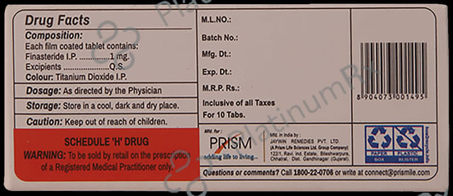 Growpecia 1mg Tablet 10s