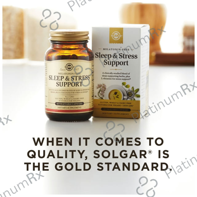 Solgar Sleep and Stress Support Vegetable Capsule