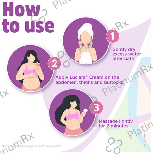 Luciara Anti Stretch Marks Cream 50gm