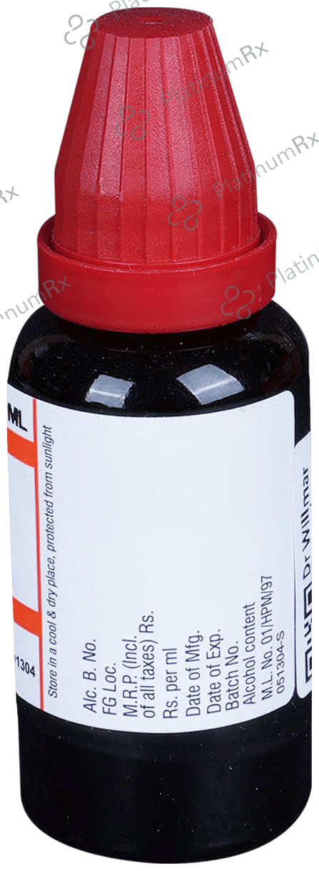 Dr Willmar Schwabe India Pulsatilla Nigricans Mother Tincture Q