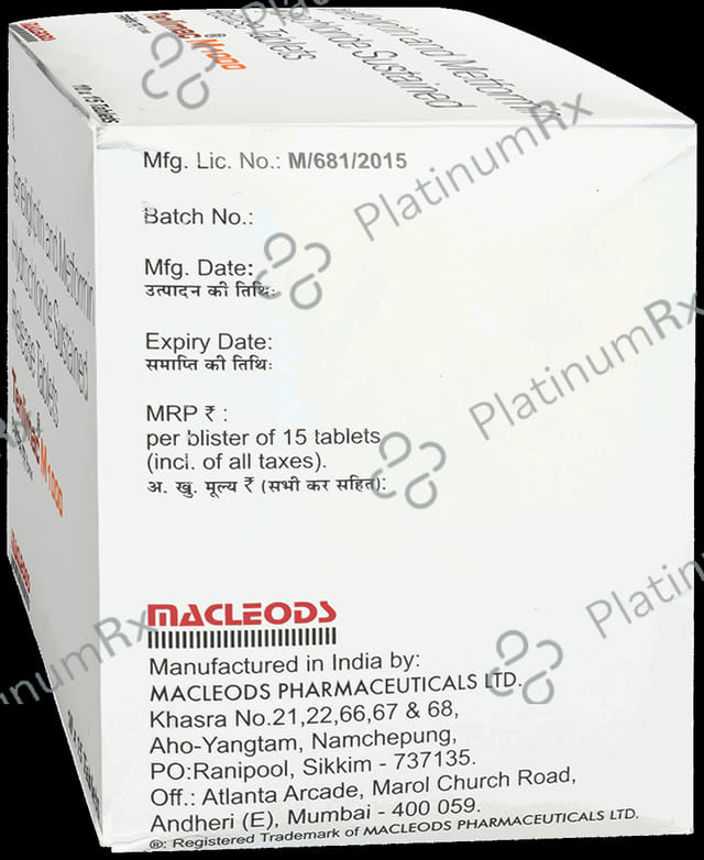 Tenlimac M 1000/20mg Tablet SR 15s