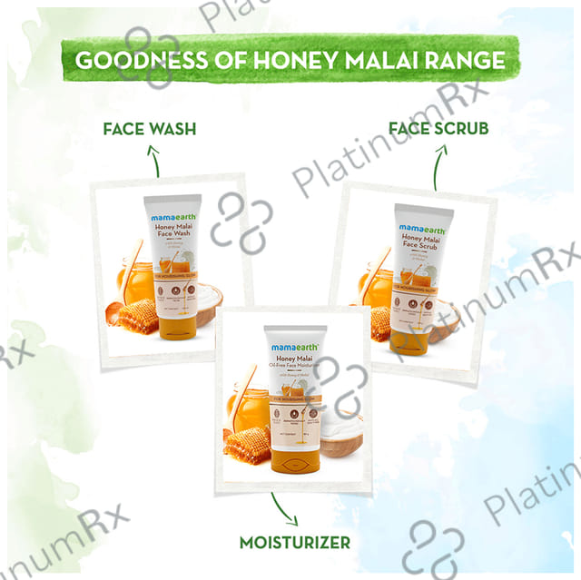 Mamaearth Honey Malai Face Scrub