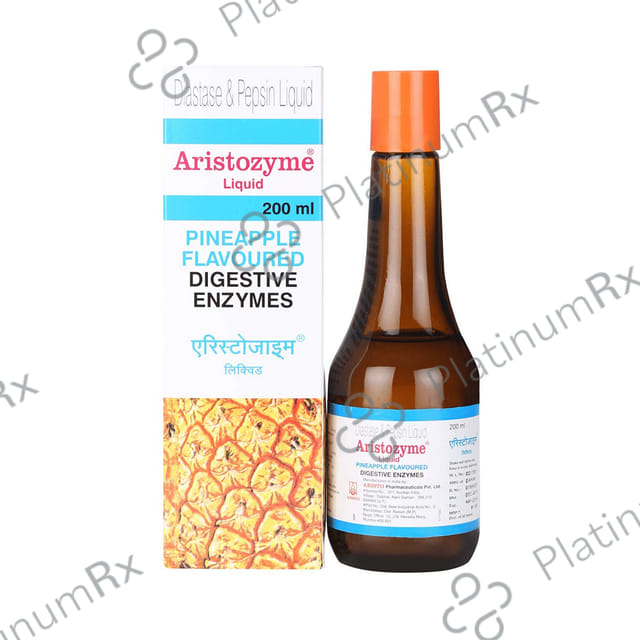 Aristozyme 50/10mg Liquid (Pineapple) 200ml
