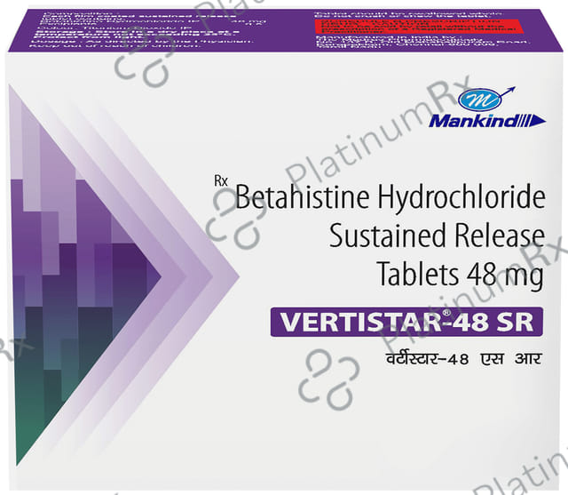 Vertistar 48mg SR Tablet 7s