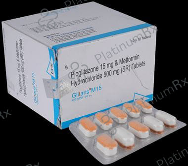 Glitaris M 15mg Tablet SR 10s