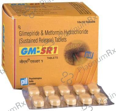 GM SR1/500mg Tablet 10s