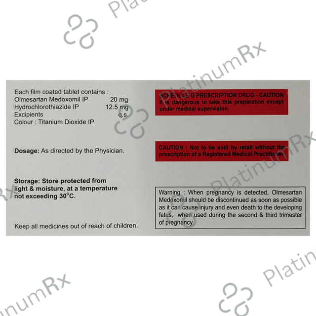 Olmecaid-H 20 Tablet