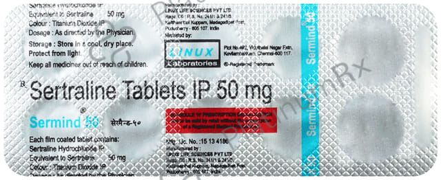 Sermind 50mg Tablet 10s