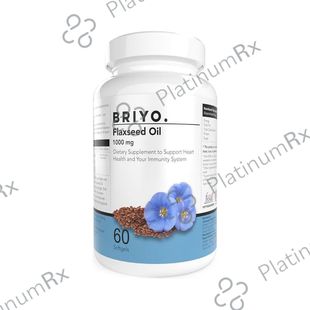 Briyo Flaxseed Oil Soft Gelatin Capsule
