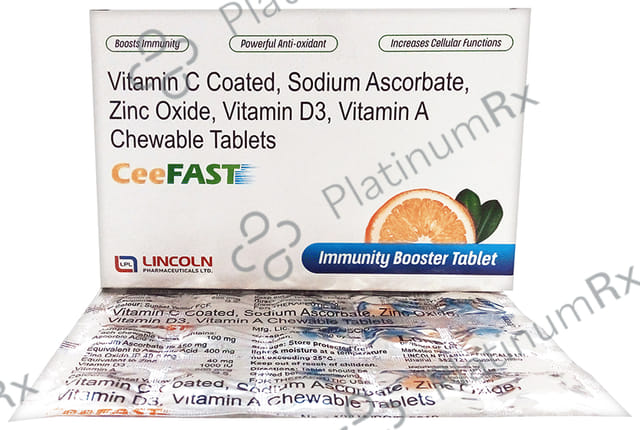 Ceefast Chewable Tablet 15s