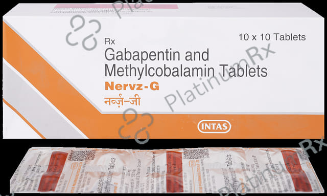 Nervz G 300mg/500mcg Tablet 10s