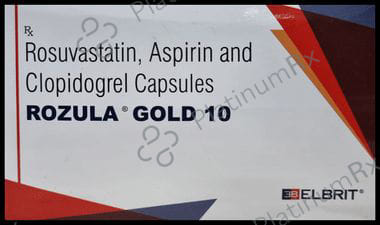 Rozula Gold 10/75/75mg Capsule 10s