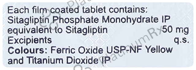 Sitaglip 50mg Tablet 10s