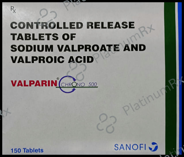 Valparin Chrono 500mg Tablet CR 15s