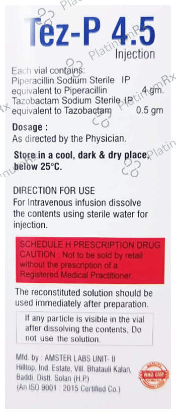 Tez-P 4.5 Injection