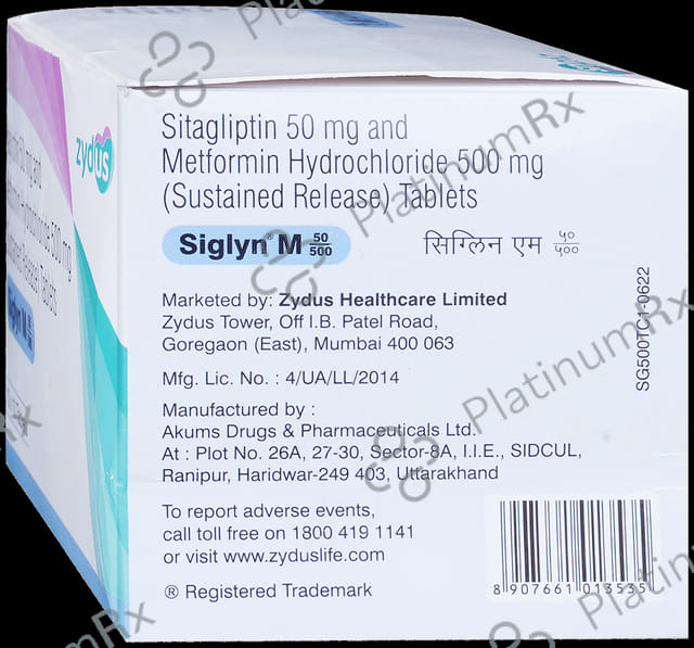 Siglyn M 50/500 Tablet SR