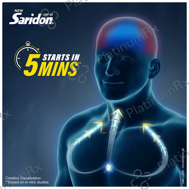Saridon (New) 50/500mg Tablet 10s