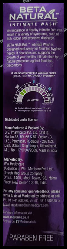 Mederma Stretch Marks Cream with Beta Natural Intimate Wash 25gm
