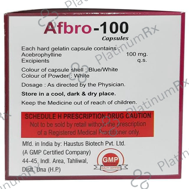 Afbro 100mg Capsule 10s
