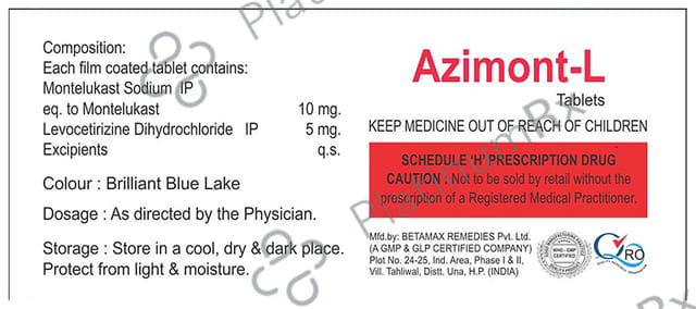 Azimont-L Tablet