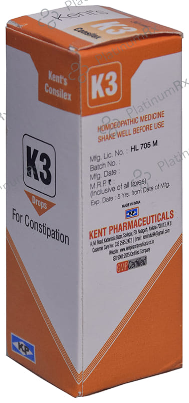 Kent's K3 Constipation Oral Drops