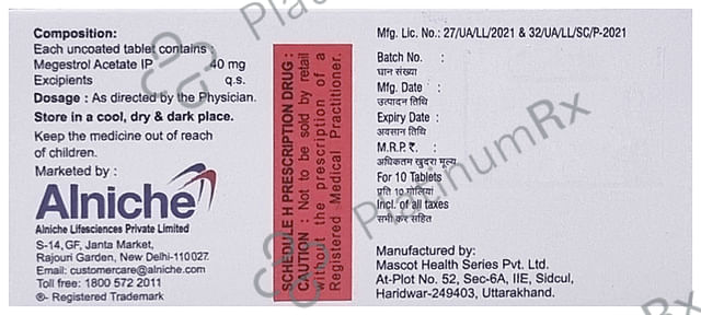 Megahenz 40mg Tablet 10s