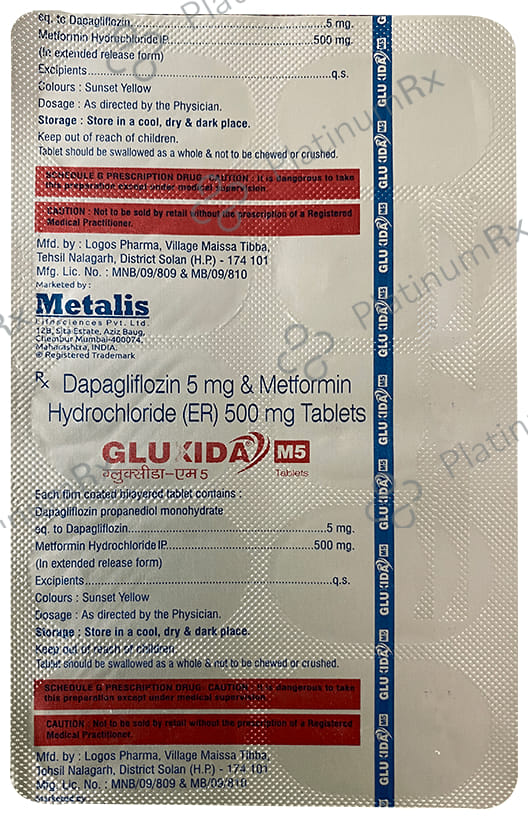 Gluxida M5 Tablet ER