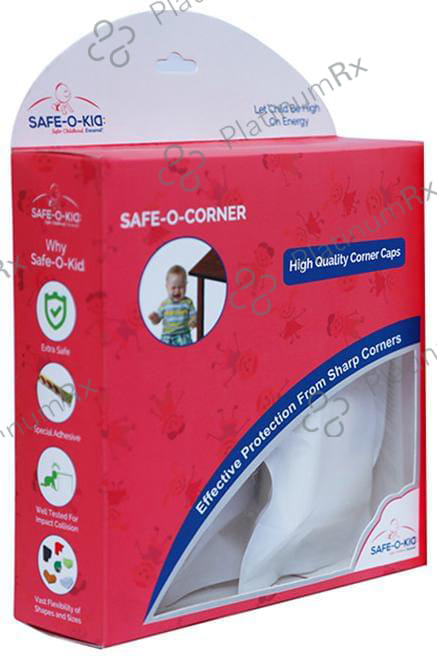 Safe-O-Kid Tear Drop Corner Caps Purple 16 units
