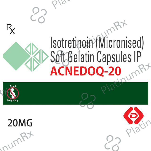 Acnedoq 20 Soft Gelatin Capsule 10s