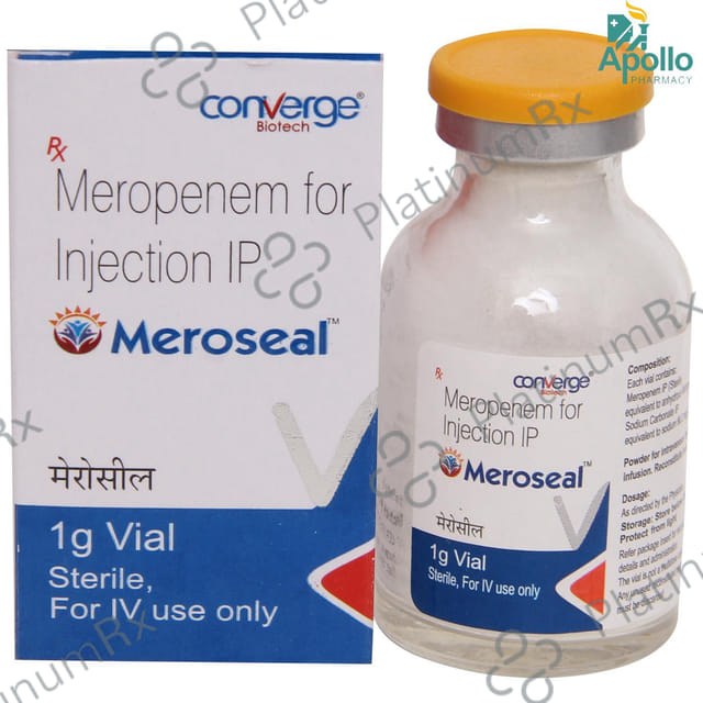 Meroseal 1000mg Injection