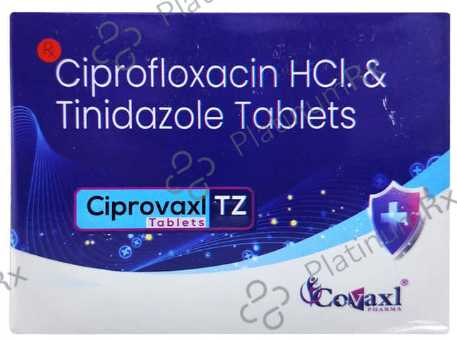 Ciprovaxl TZ 500mg/600mg Tablet
