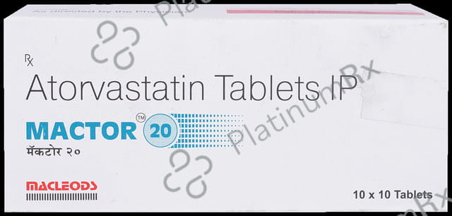 Mactor 20mg Tablet 10s