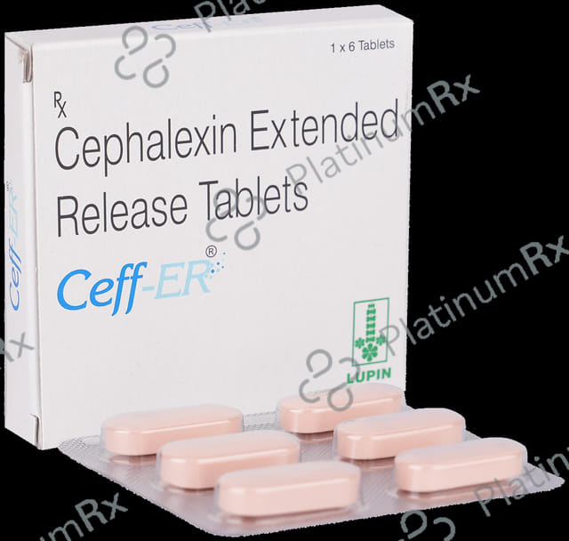 Ceff 750mg Tablet ER 6s