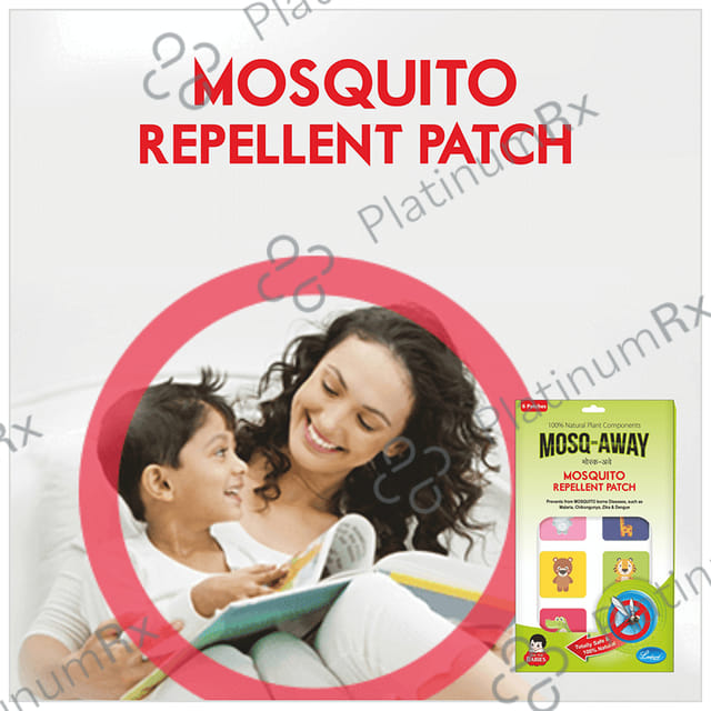 Leeford Mosq-Away Mosquito Repellent Patch