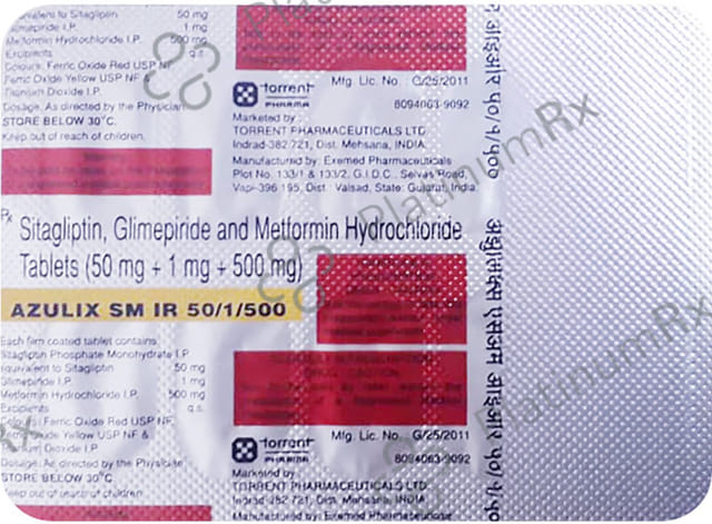 Azulix SM IR 1mg Tablet 10s