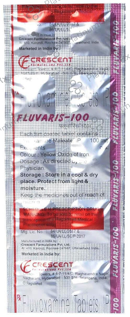 Fluvaris 100 Tablet