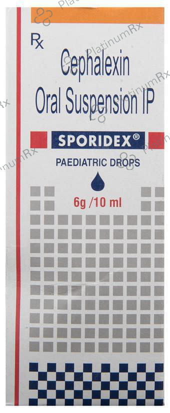 Sporidex 100mg Paediatric Drop 10ml