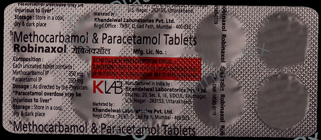 Robinaxol 350/250mg Tablet 10s